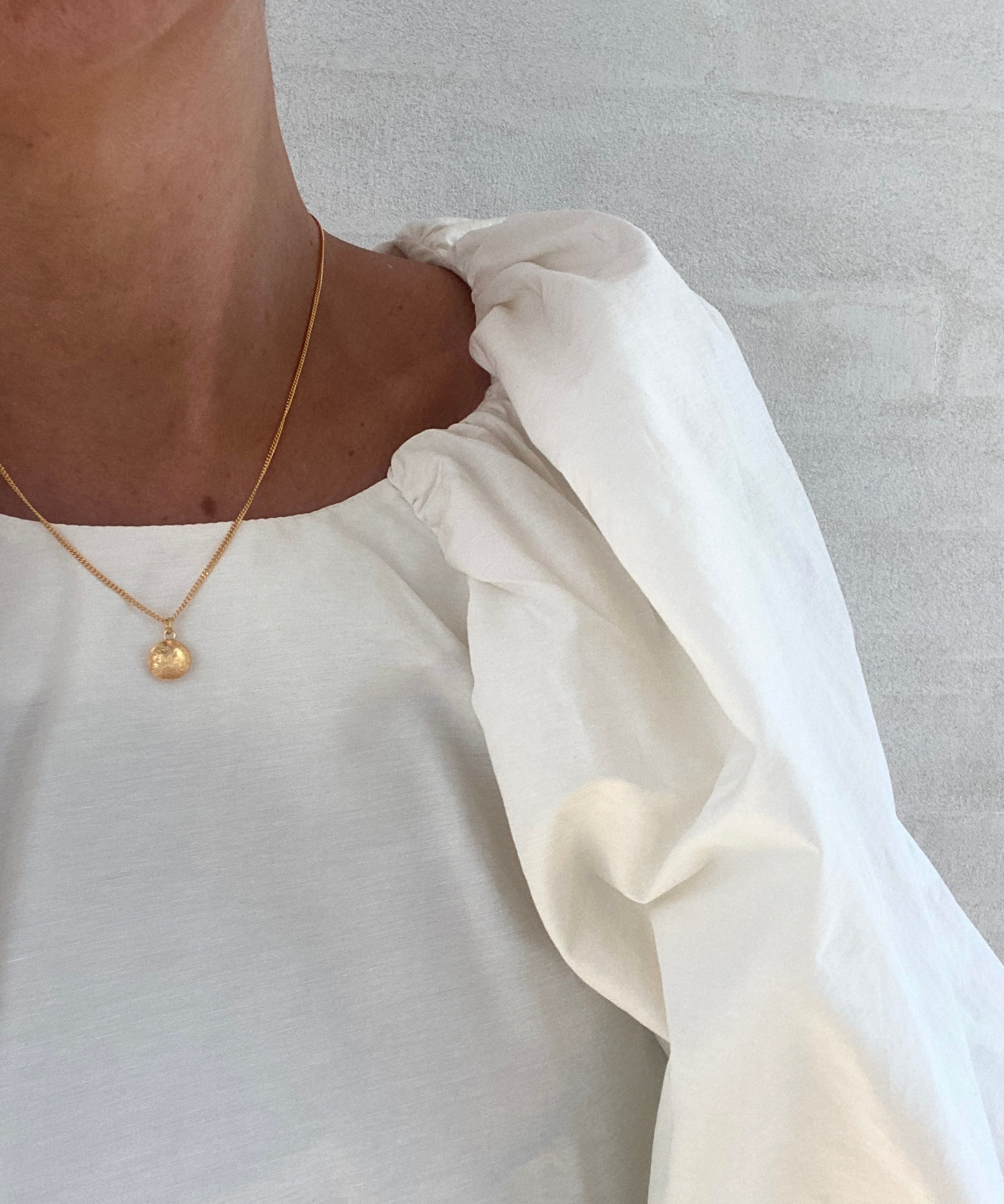 Flame mini necklace